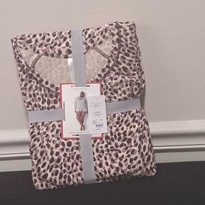 Lane Bryant Leopard Print Sleepwear Set